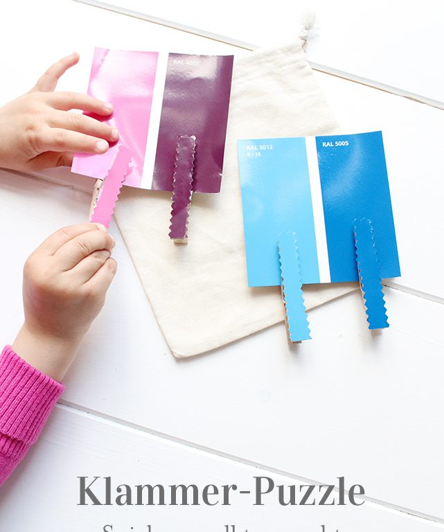 DIY Klammer Puzzle