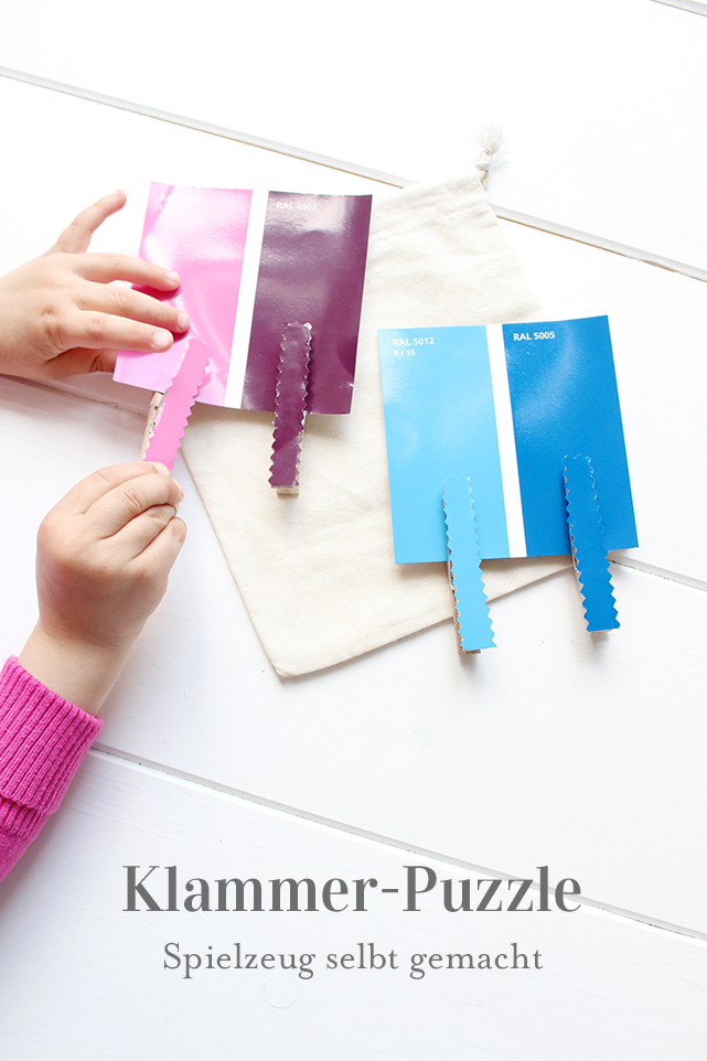 DIY Klammer Puzzle