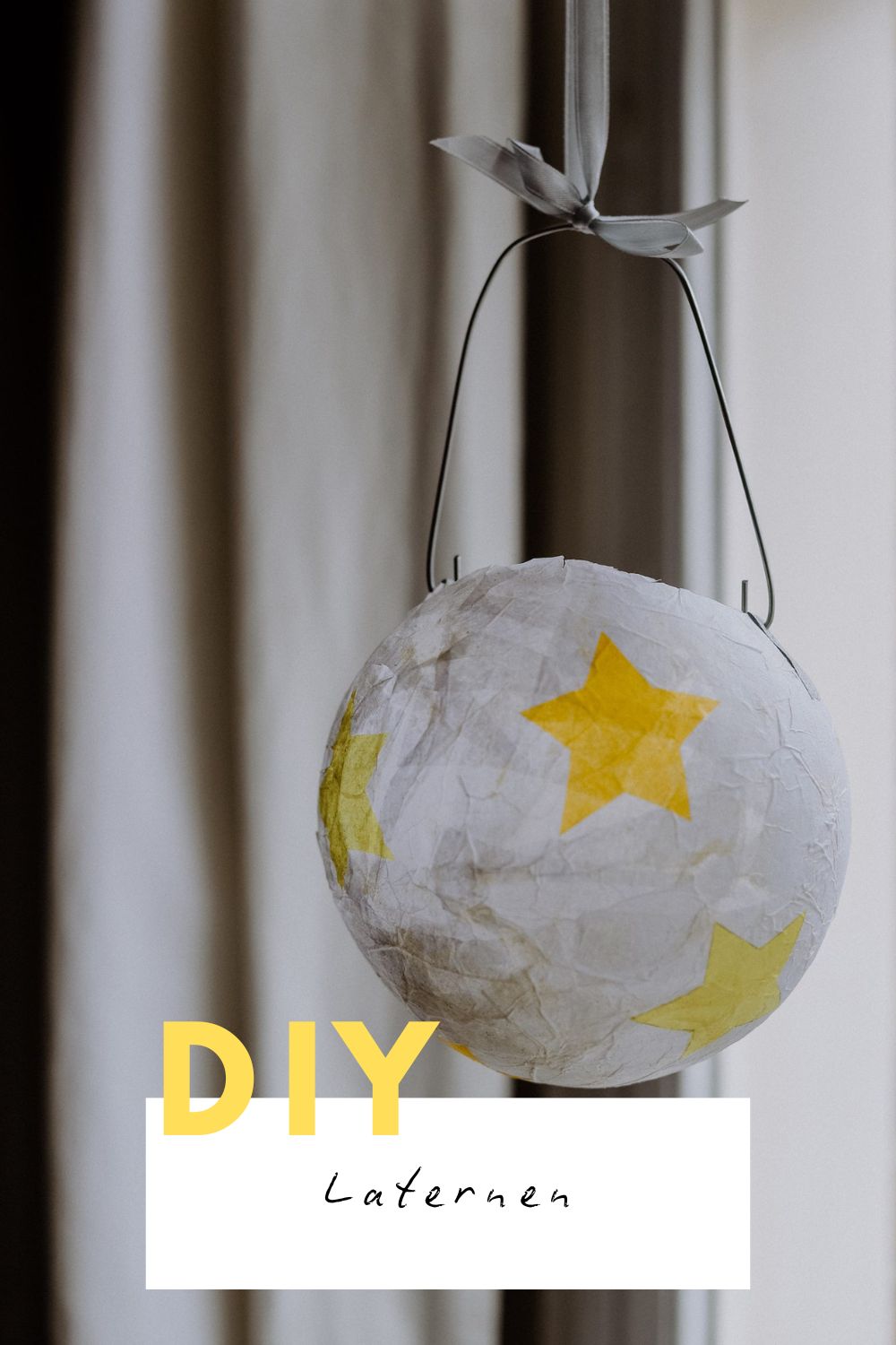 DIY Laternen aus Ballons und einfachem Mehlkleber
