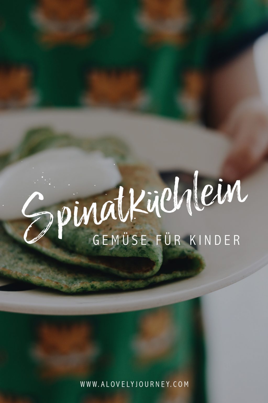 Familienessen // Einfache Spinatküchlein aus Dinkelmehl