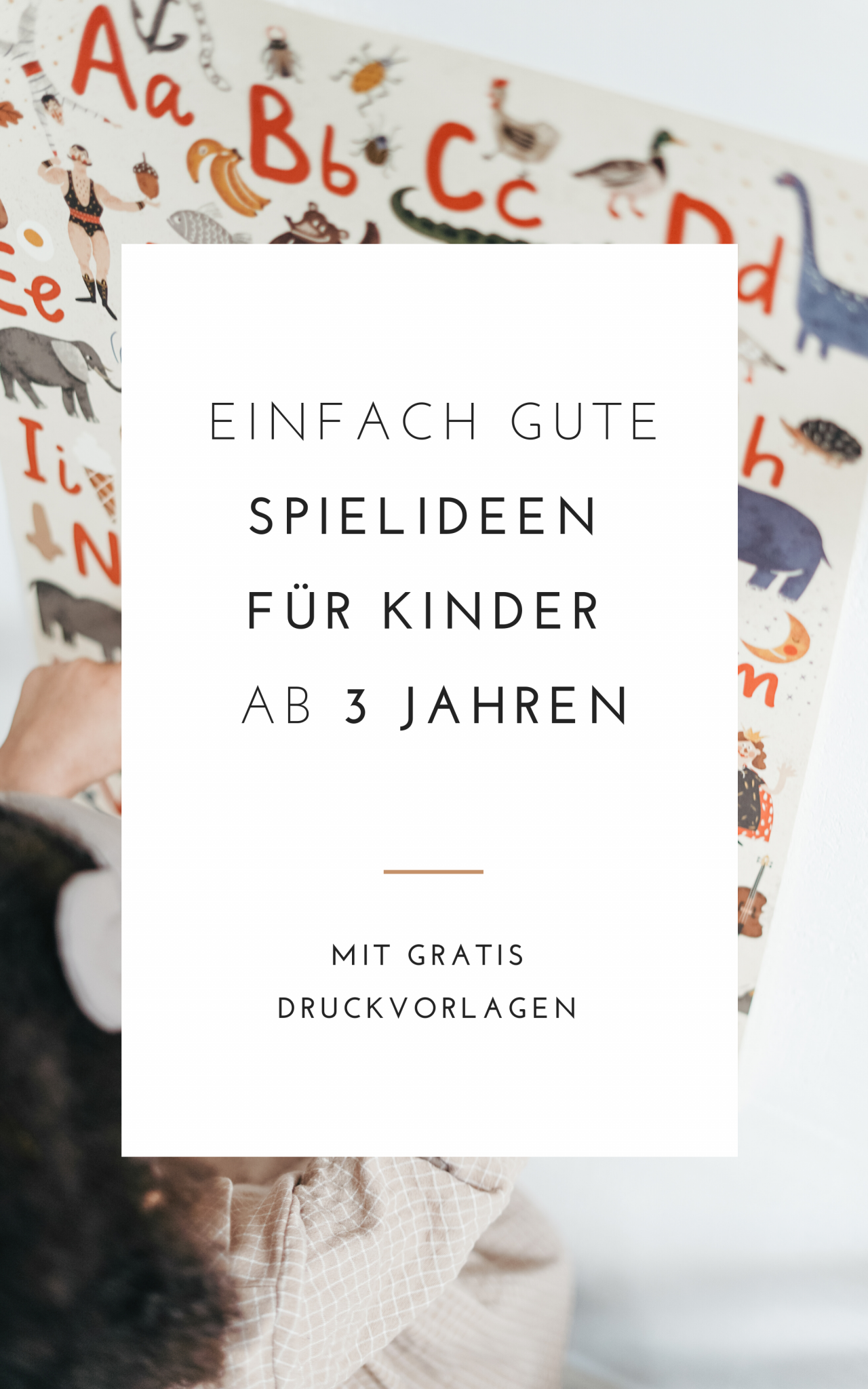  Spielideen für Kinder ab 3: einfach kostenlos ausdrucken Motiv 