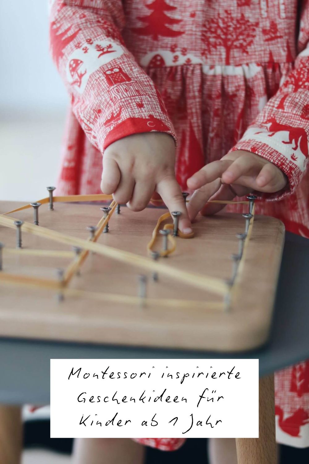 Montessori inspirierte Geschenke für Kinder von 1 bis 3
