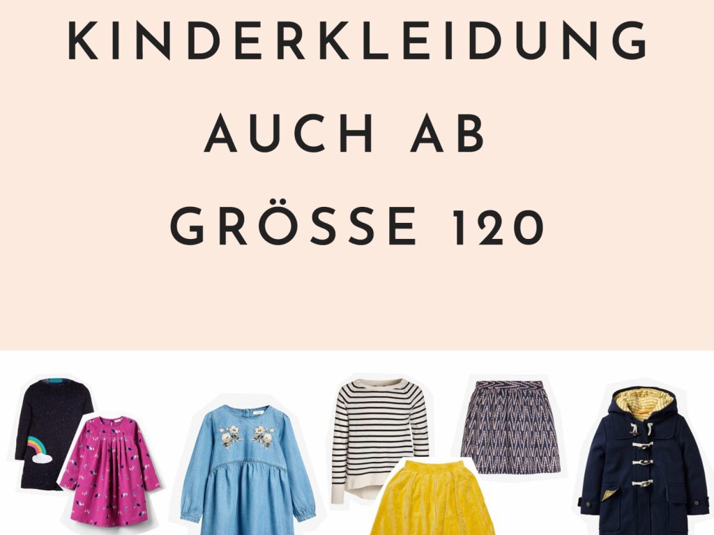 Kleidung für Schulkinder: Hübsche Kinderkleidung auch ab Größe 120