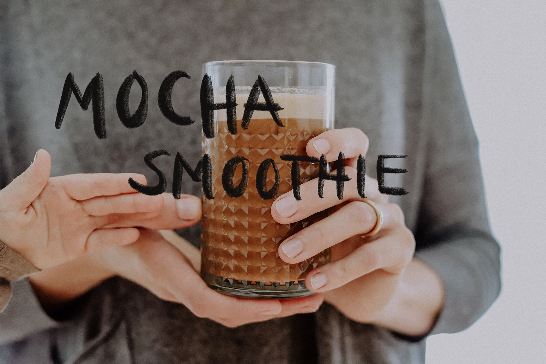 Mocho Smoothie: Der Power Kaffee am Morgen