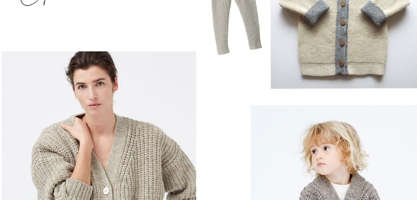Capsule Wardrobe Frühling Kinder und Frauen