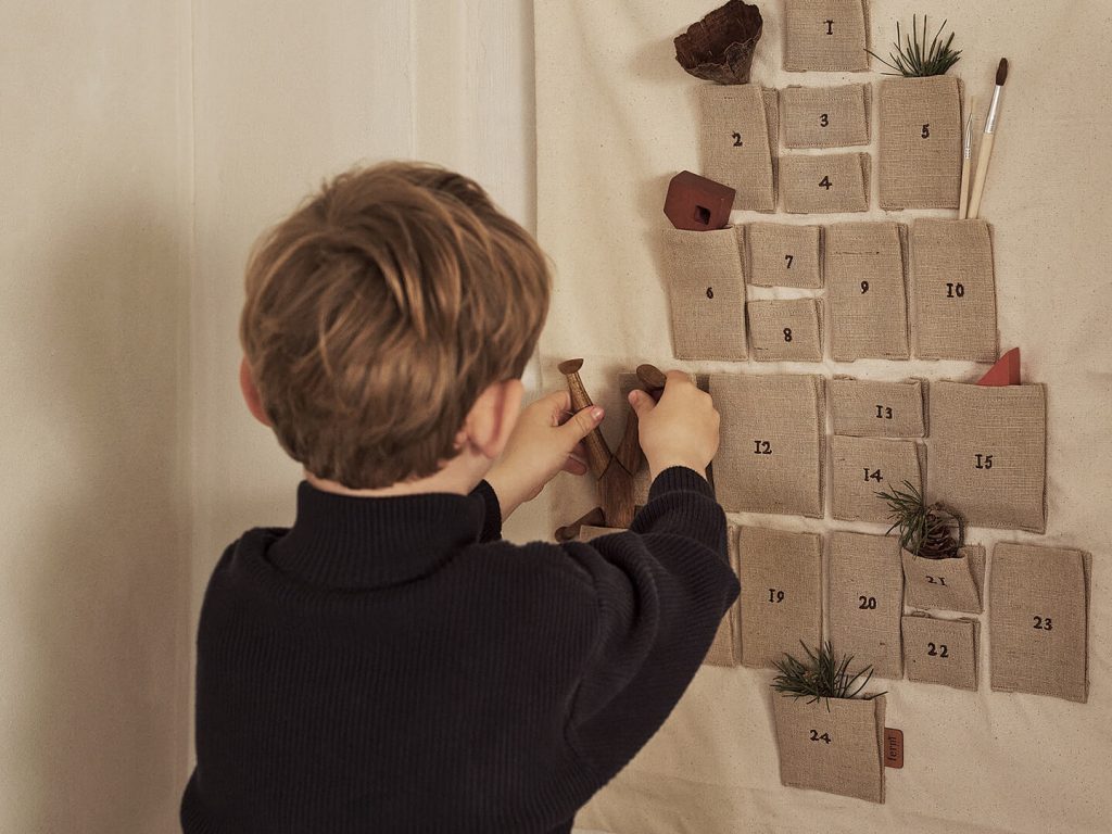 Adventskalender für Kinder zum selbst befallen