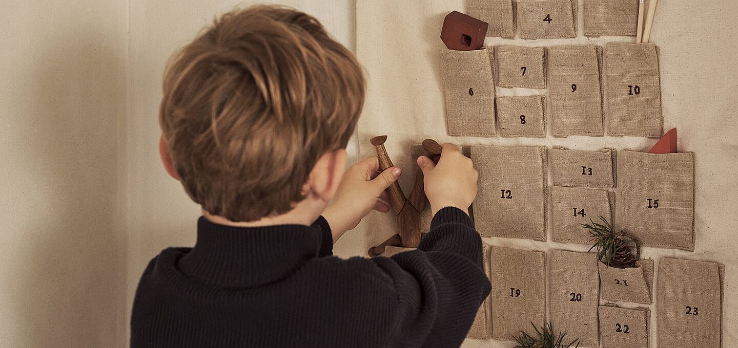 Adventskalender für Kinder zum selbst befallen