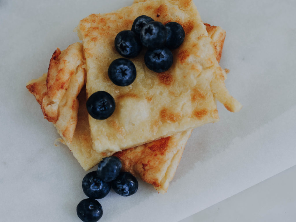 Pfannkuchen aus dem Ofen