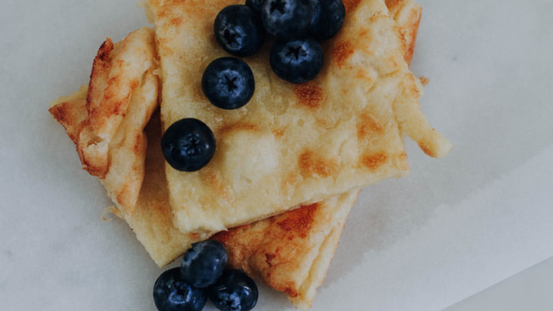 Pfannkuchen aus dem Ofen