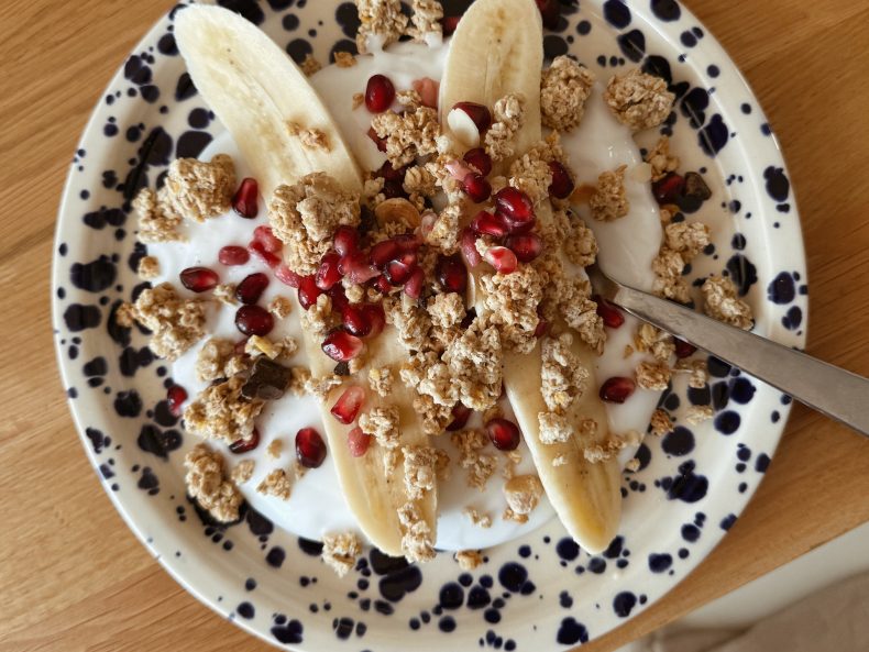 Gesundes Frühstück: Schnelles Bananasplit
