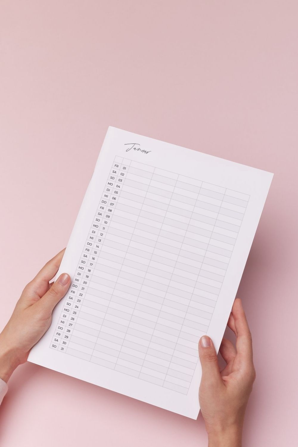 Familienkalender 2027 kostenlos als PDF zum Ausdrucken